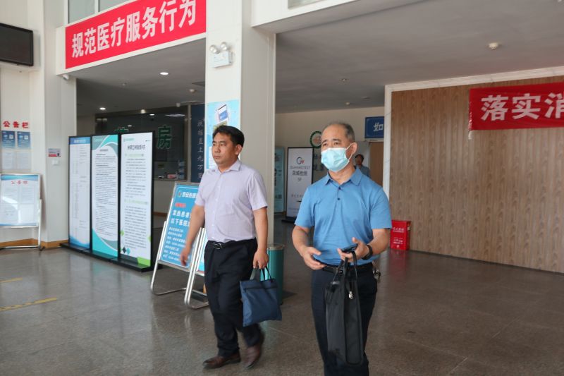 以评促建、以评促改   ——泰安市卫生健康委到我院检查指导老年友善医疗机构创建工作