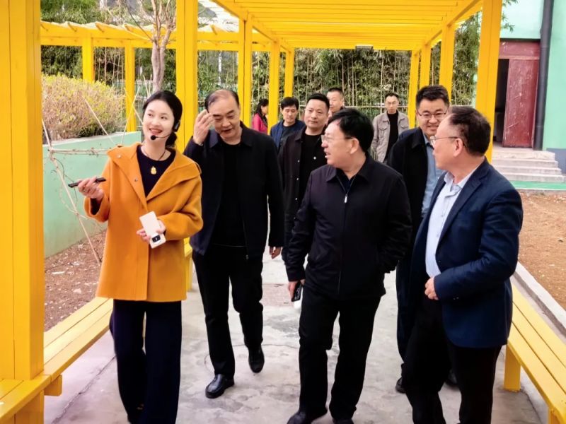 省残联党组成员、副理事长邢洪锐一行调研泰安天辰娱乐医院“如康家园”